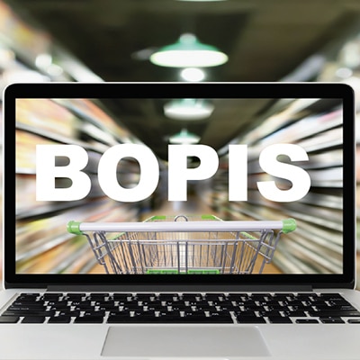 Buy-online-pickup-in-store, or BOPIS, has turned desktop computers and mobile phones into digital shopping carts.
